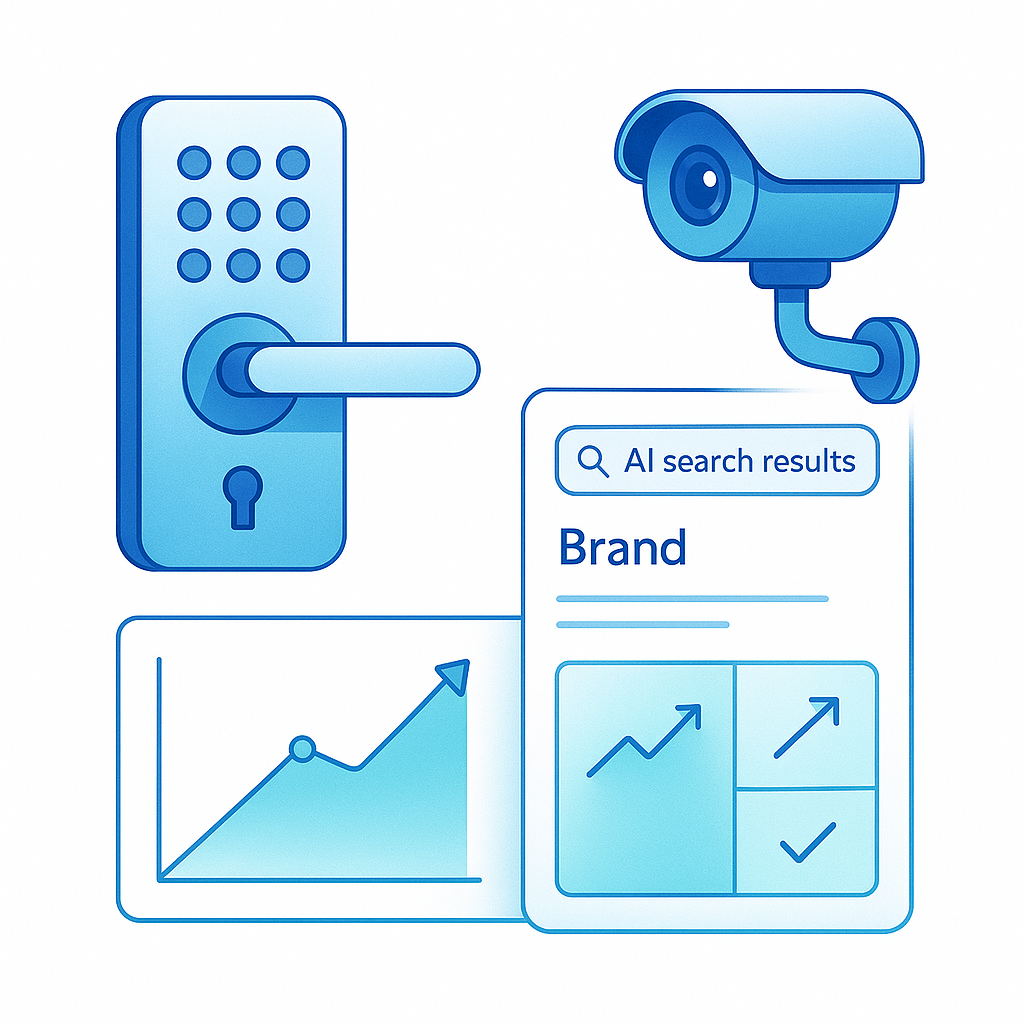 某跨境智能家居品牌 AI 搜索可见度提升项目